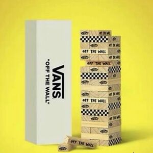 Vans off the Wall Jenga style stacking game